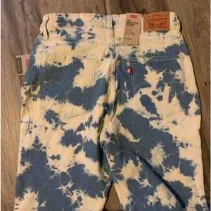 Levi's 721 High Rise Tie Dye Ankle Skinny Jeans - 29 size 8